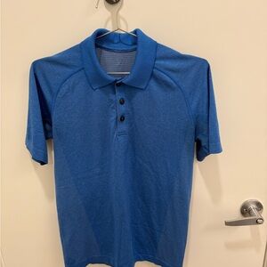 SOLD! lululemon athletica Vibrant Blue Polo Shirt